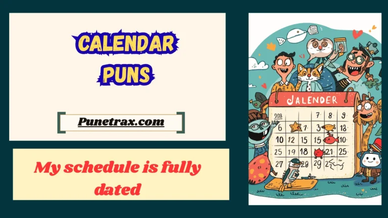 Calendar puns