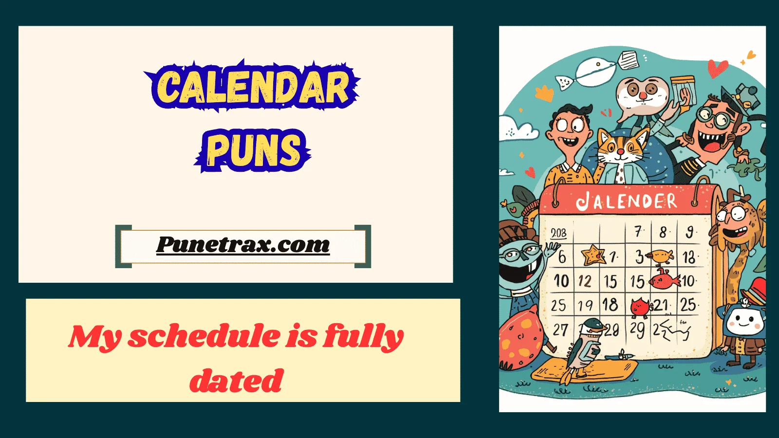 Calendar puns