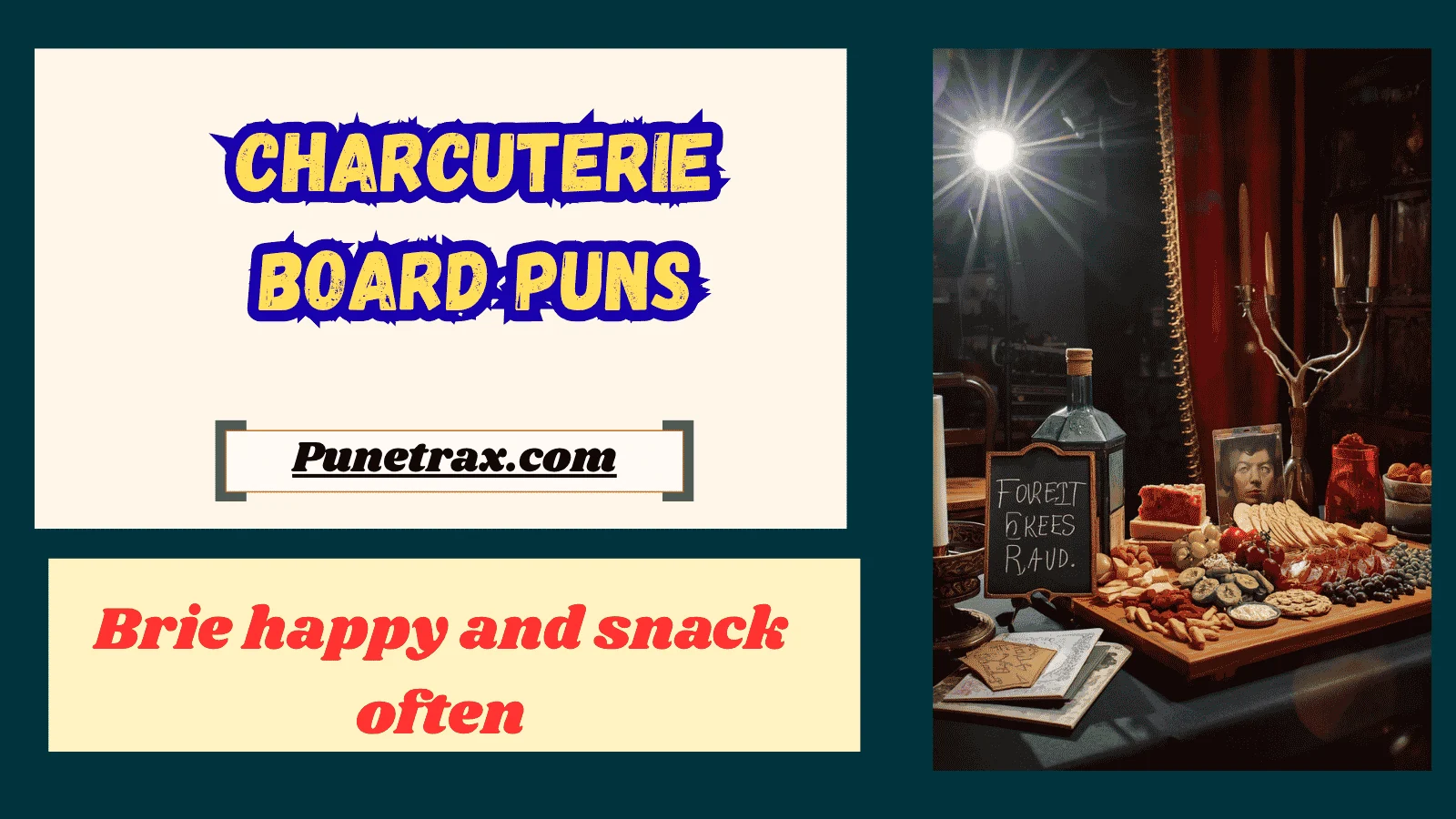 charcuterie board puns