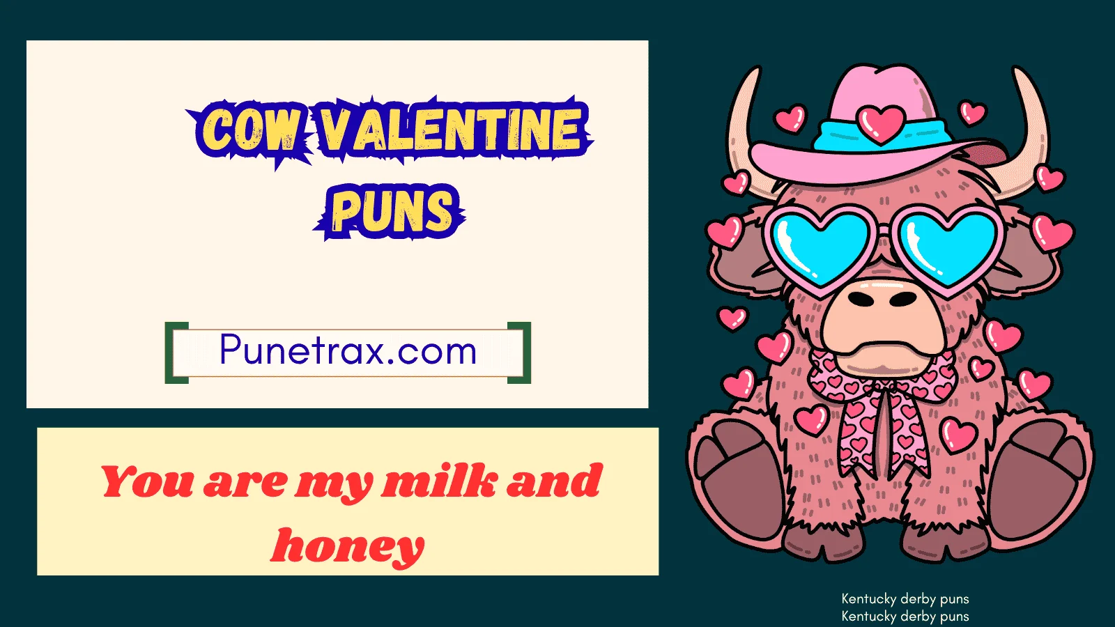 Cow valentine puns
