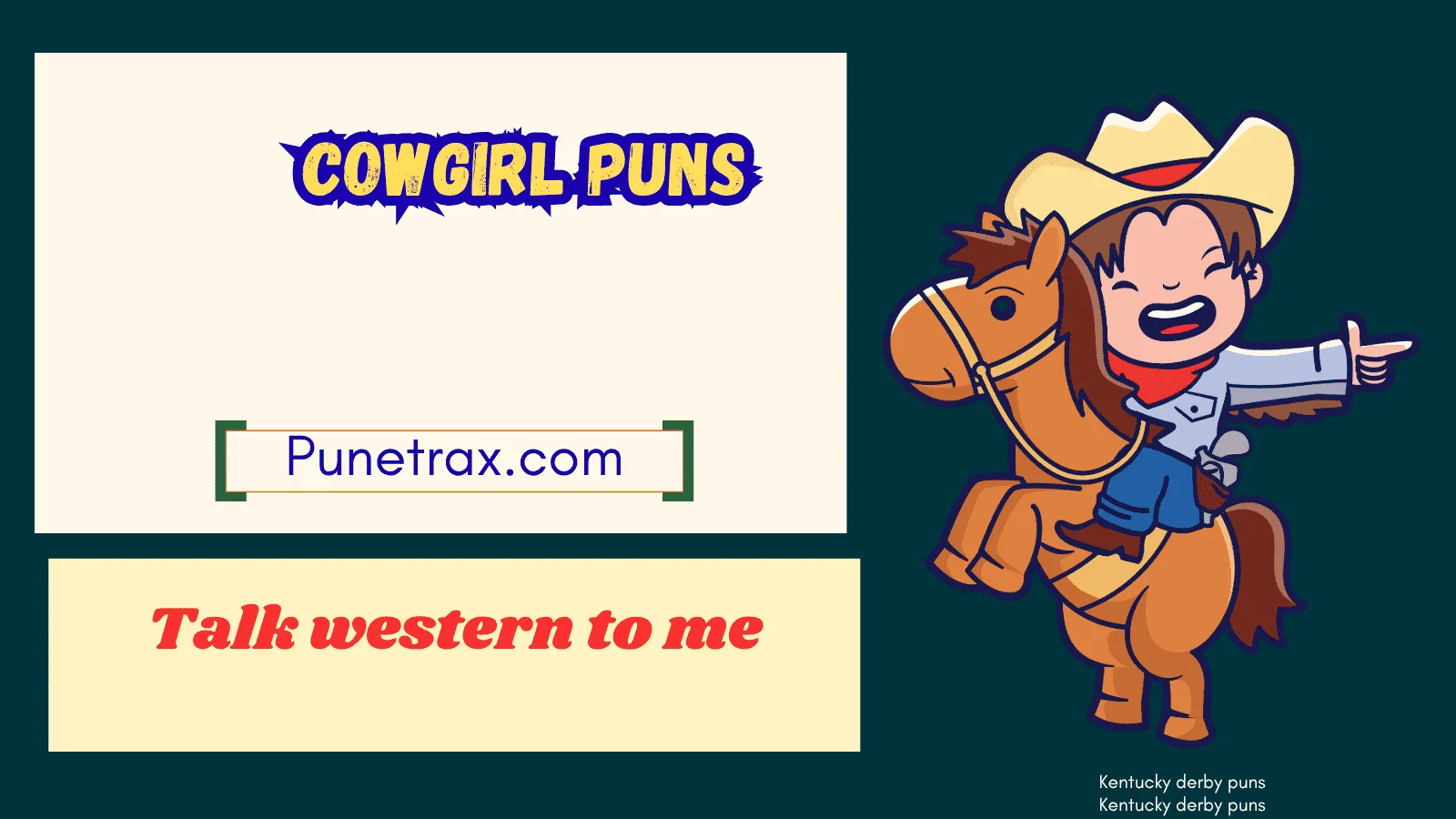 Cowgirl puns