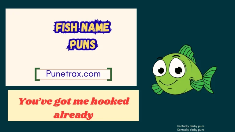 Fish name puns