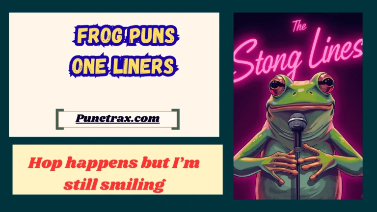 Frog puns one liners