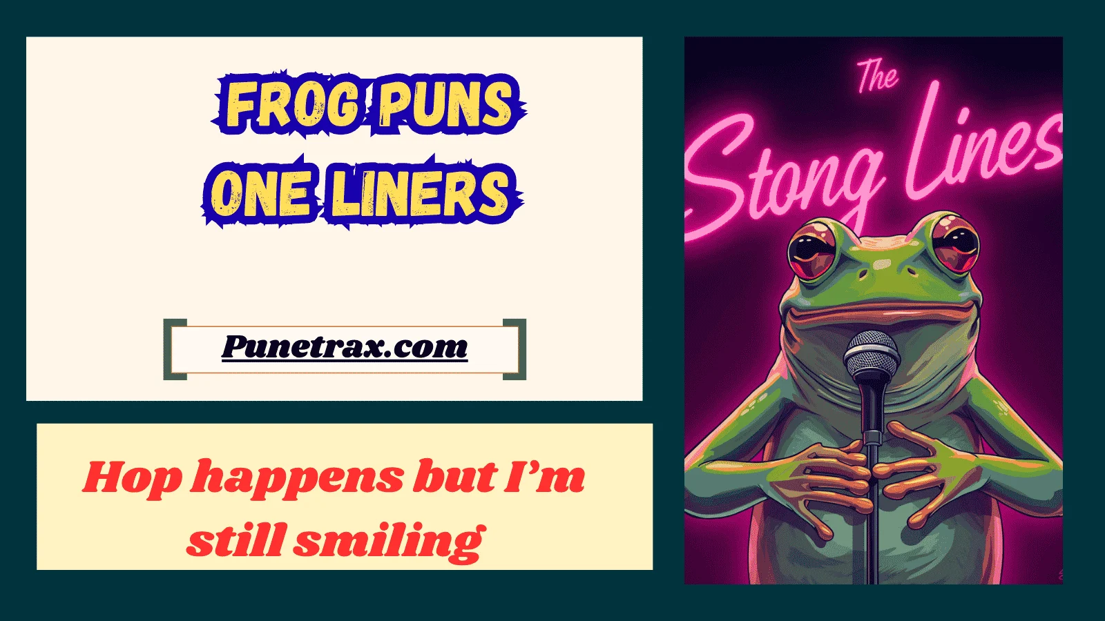 Frog puns one liners