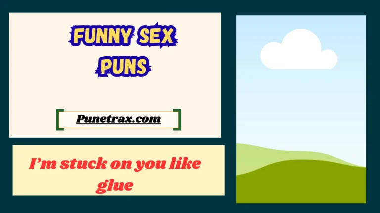Funny sex puns