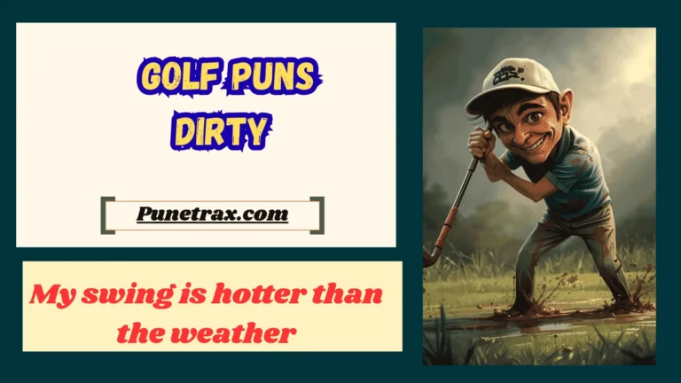 Golf puns dirty