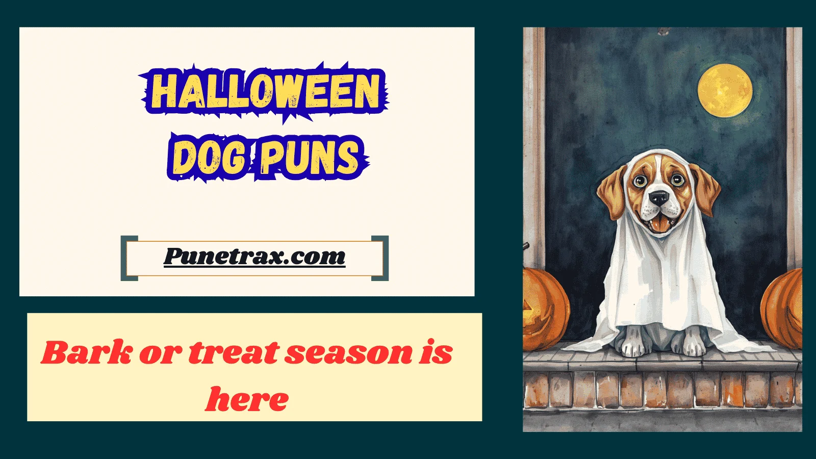 Halloween dog puns