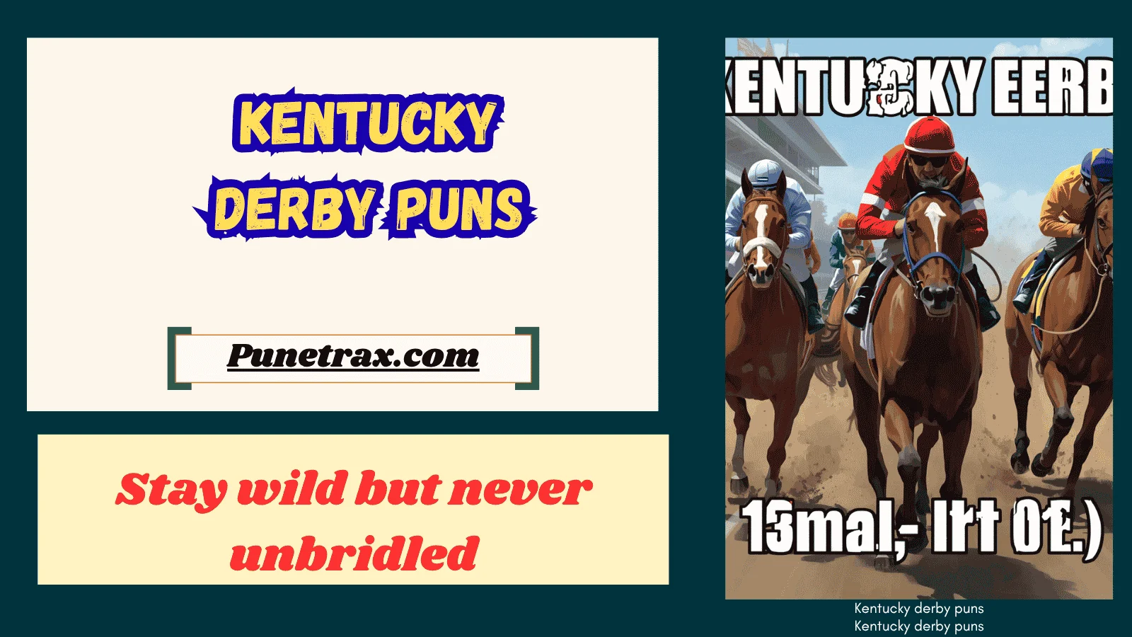 Kentucky derby puns