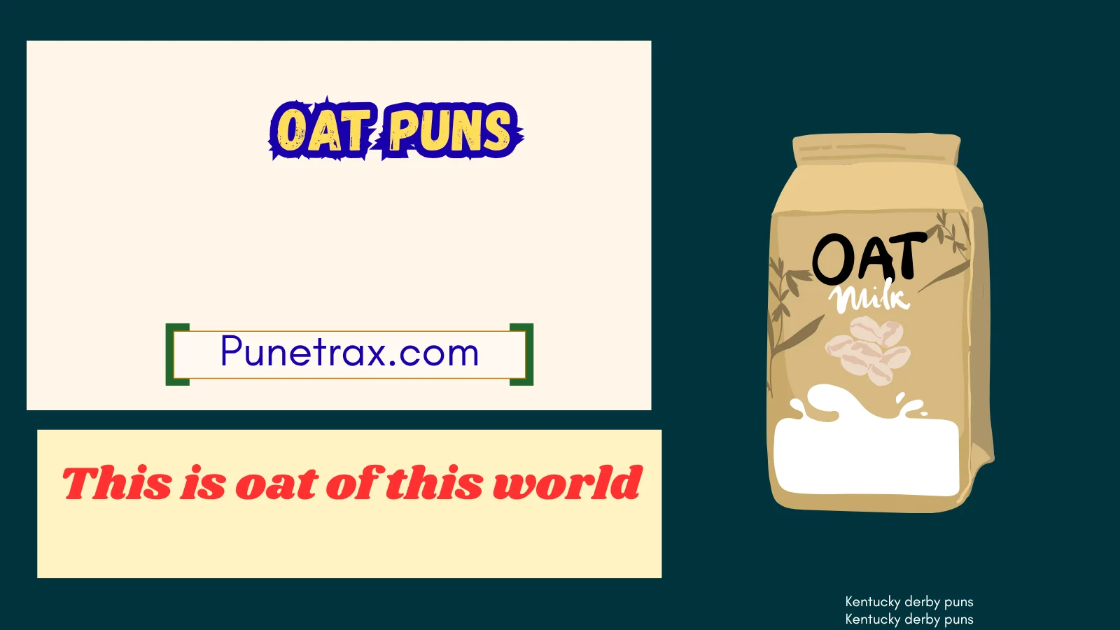Oat puns
