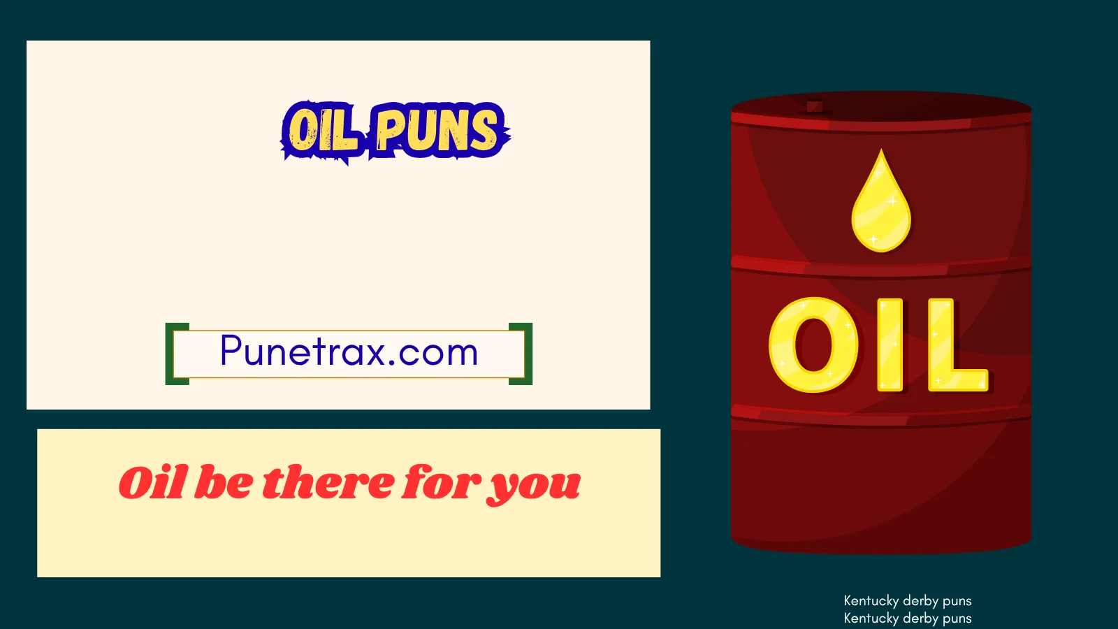 oil puns