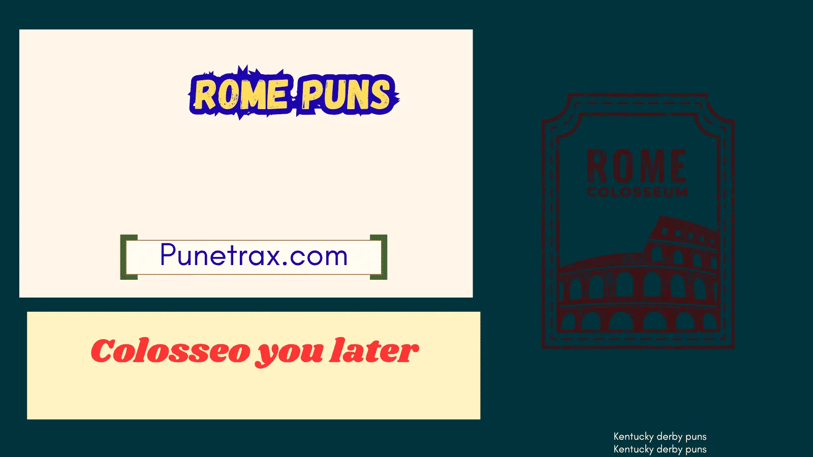 Rome puns