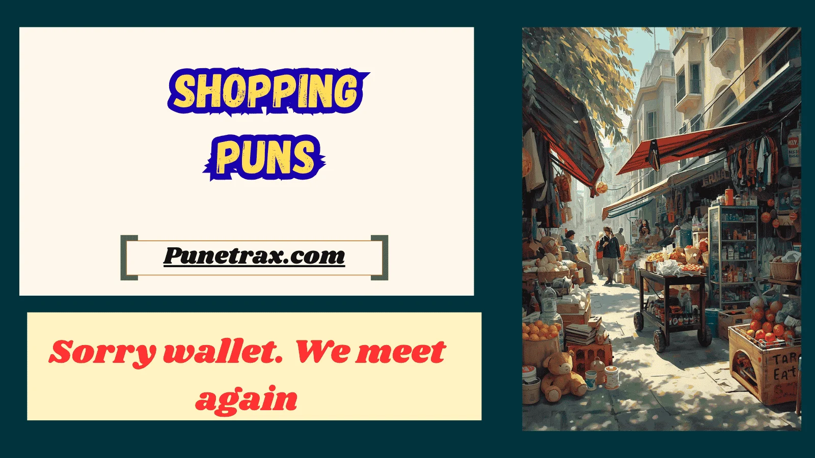 Shopping puns