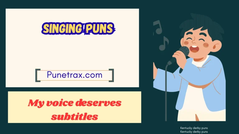 Singing puns