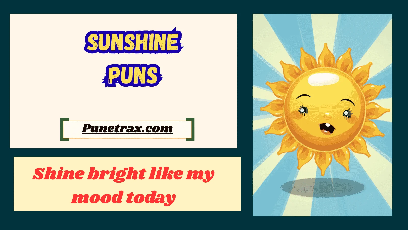 Sunshine puns