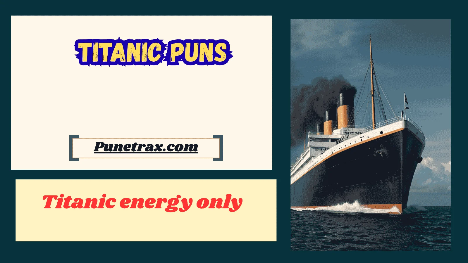Titanic puns