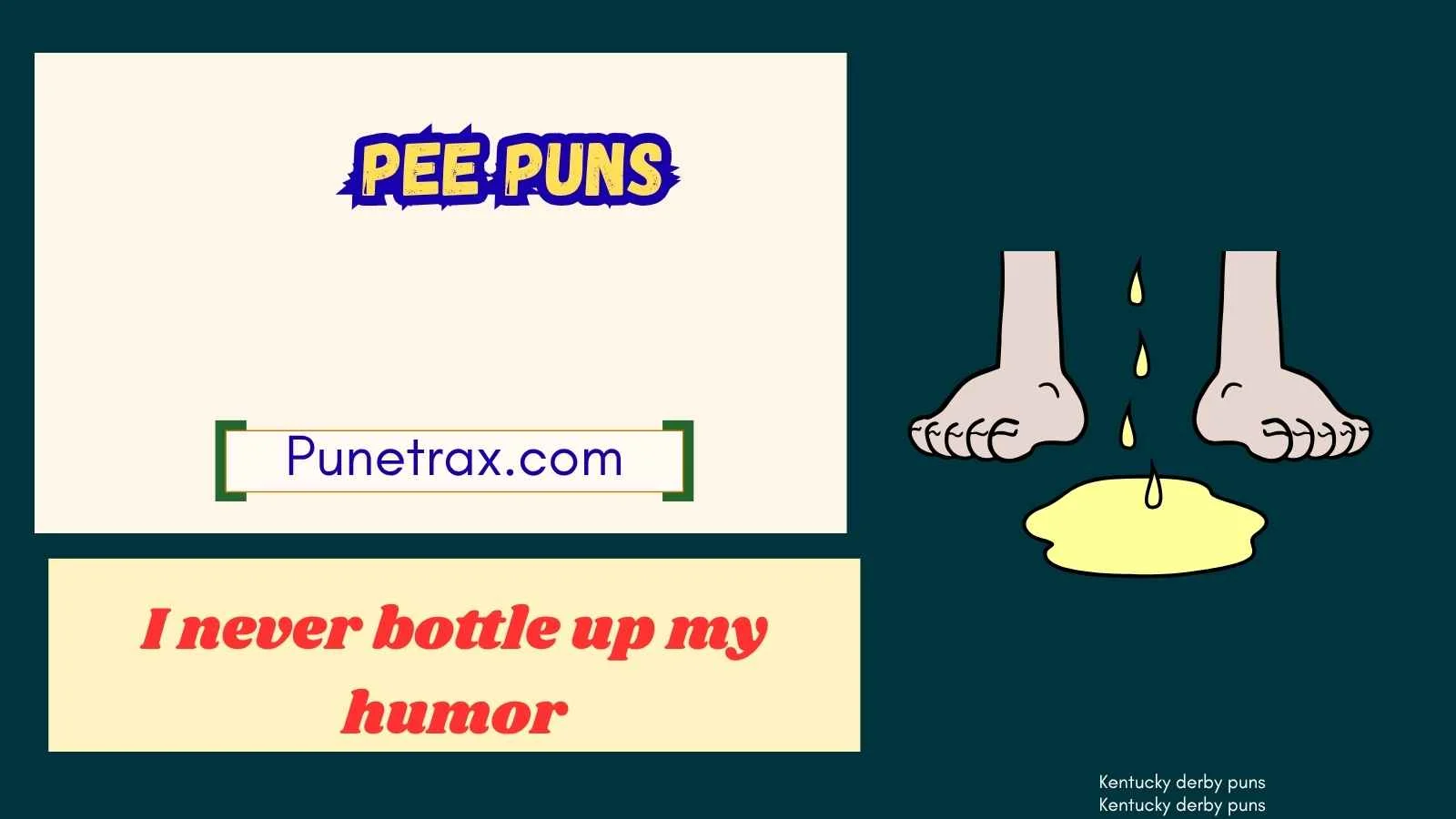 Pee puns